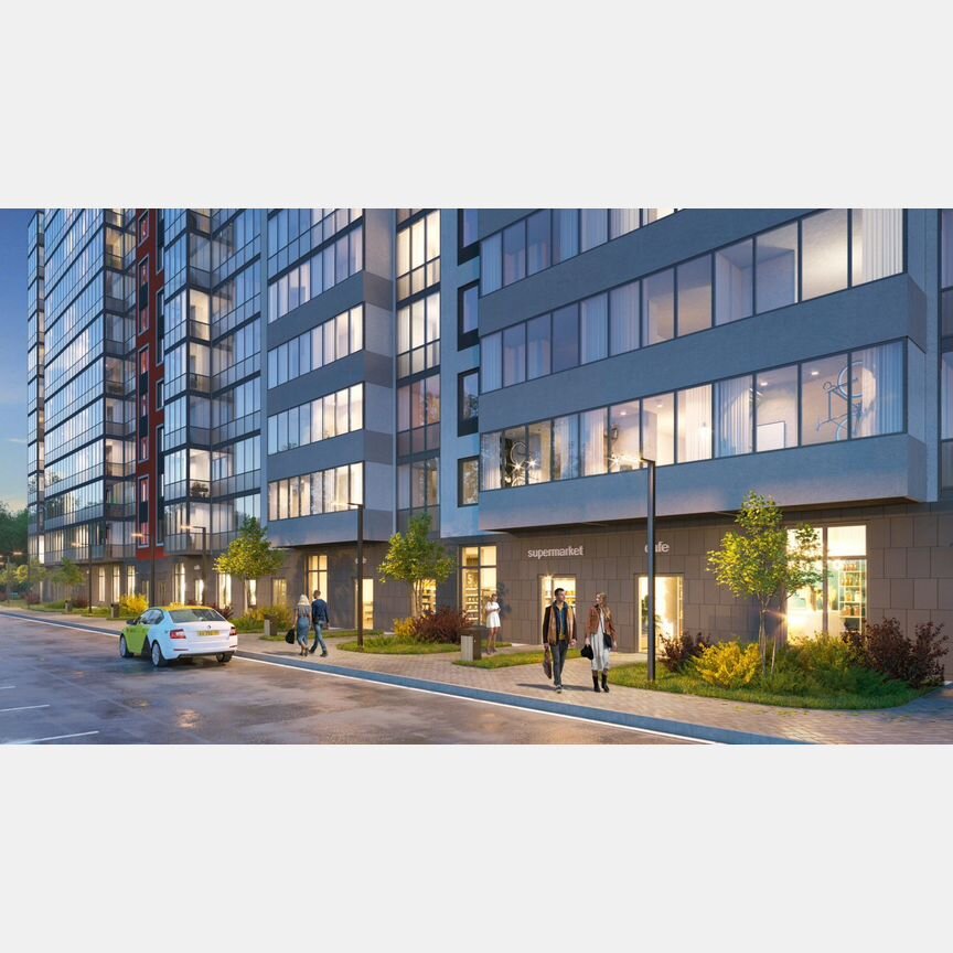 1-к. квартира, 33,9 м², 10/12 эт.