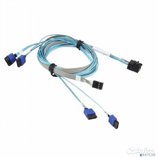 Supermicro CBL-sast-0699 Кабель Mini-SAS HD to 4 S