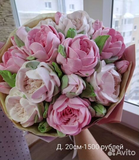 Букет из зефира