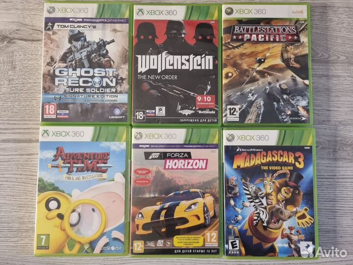 Игры xbox360 диски