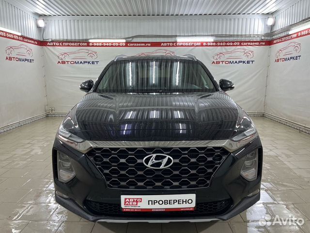 Hyundai Santa Fe 2.2 AT, 2018, 173 055 км