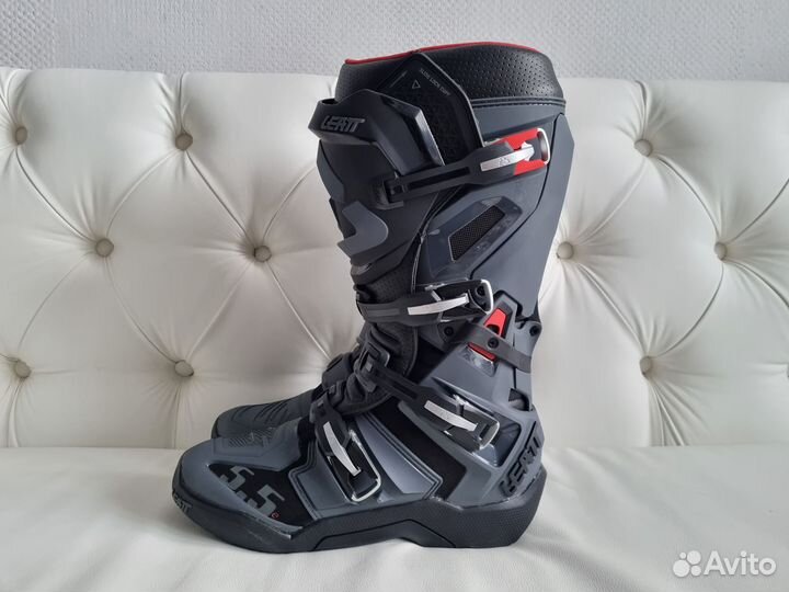 Moto ботинки эндуро Leatt boot 5.5 Enduro Серые