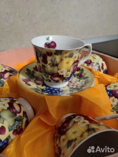 Сервиз чайный ягодно-фруктовый