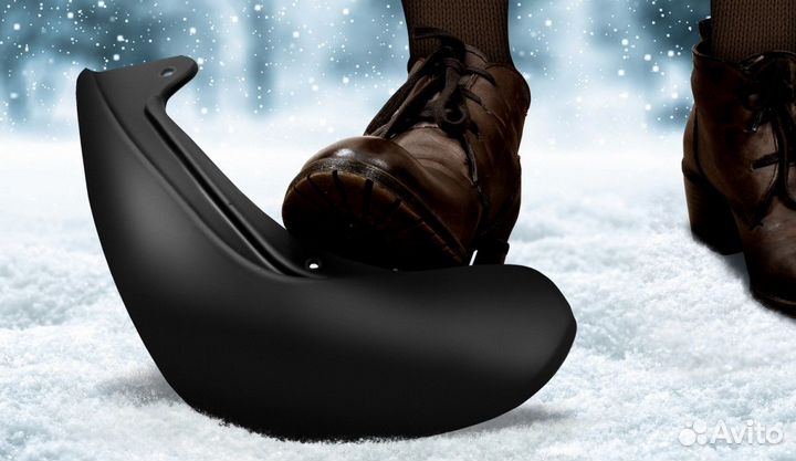 Брызговики задние Skoda Rapid 2014+ (premium)