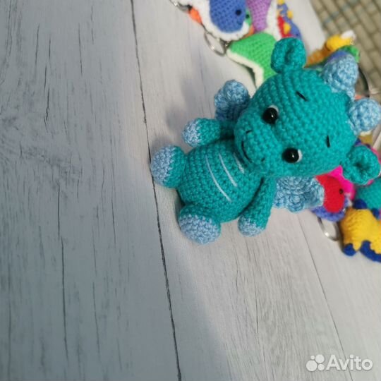 Дракончик вязаный