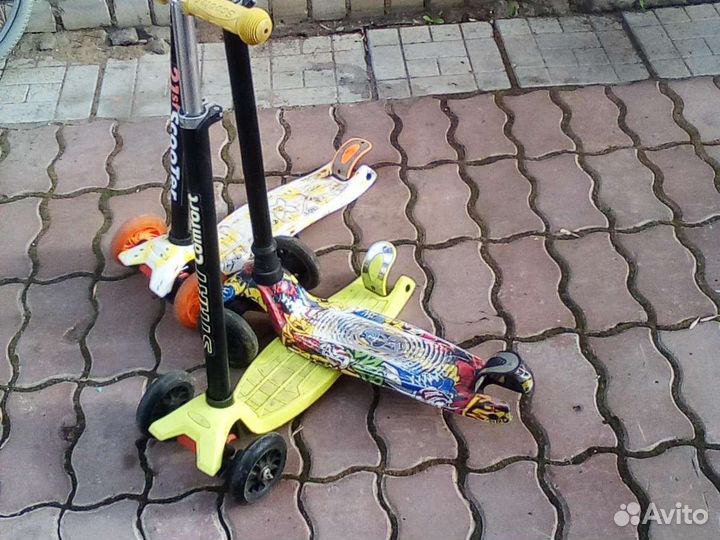 Самокаты детские на запчасти