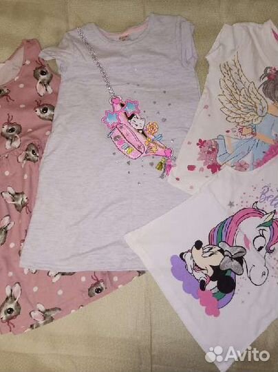 Детские вещи пакетом для девочек р-р 122-128