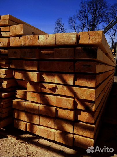 Брус из сосны для надежного строительства