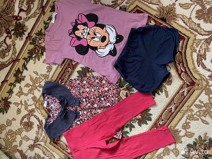 Вещи пакетом на девочку 86 92