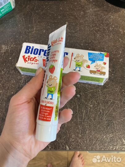 Зубная паста biorepair kids