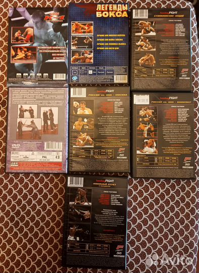 Коллекция DVD спортивной тематики