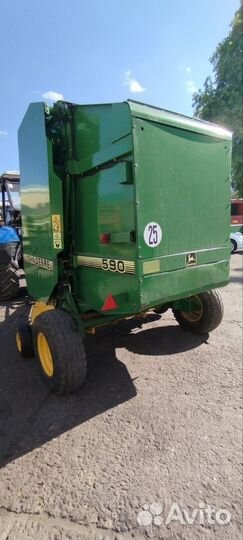 Пресс-подборщик John Deere 590, 1996