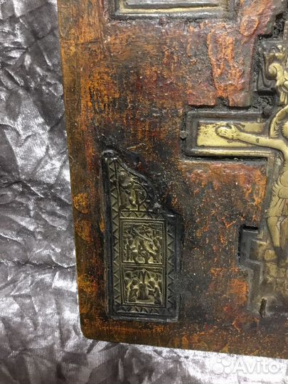 Старинная старообрядческая икона 19в