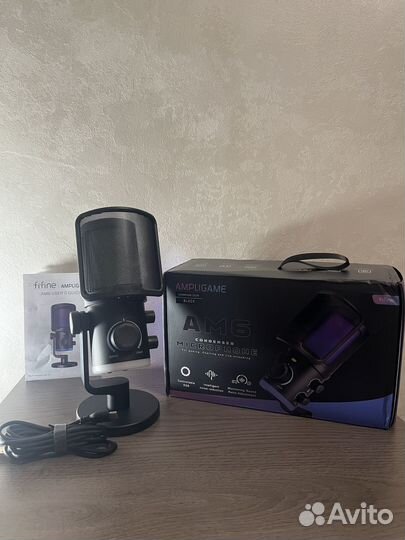 Микрофон с подсветкой USB