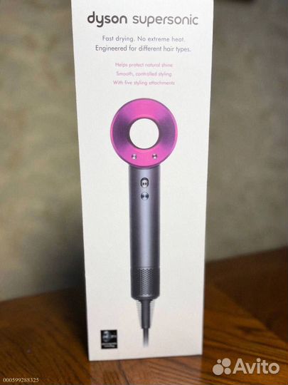 Фен Дайсон Supersonic HD08 Фуксия (Розовый) Malaysia