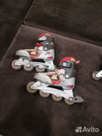 Роликовые коньки детские раздвижные