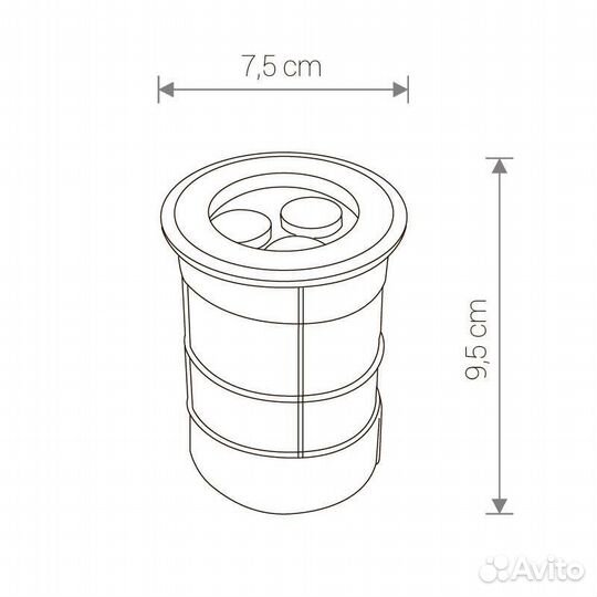Светильник уличный и для бани светодиодный