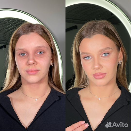 Модель на макияж