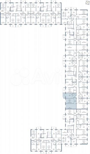2-к. квартира, 76,6 м², 4/7 эт.