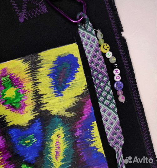 Сумка шоппер y2k кастом