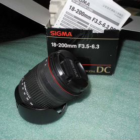 Объектив Sigma 18-200mm для Pentax