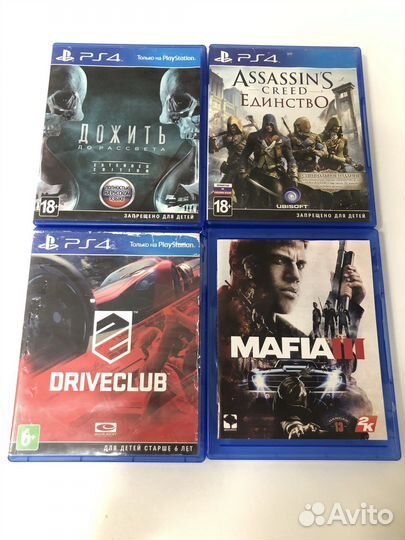 Игры ps4