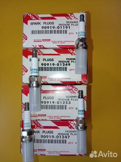 Катушки зажигания, свечи Toyota