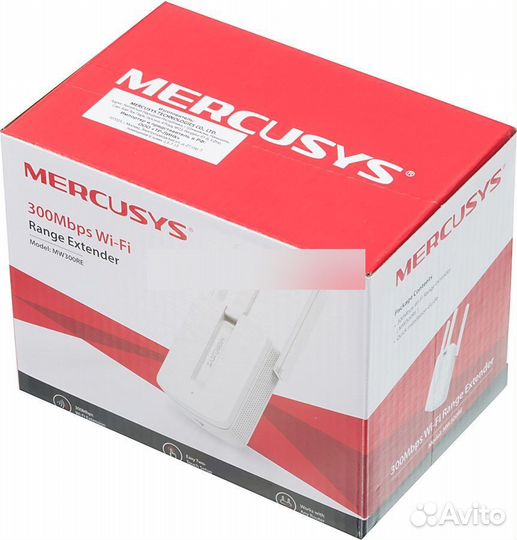 Усилители Wi-Fi сигнала Mercusys MW300RE