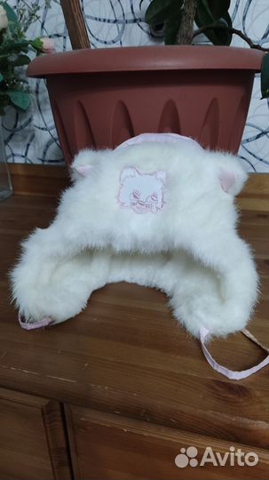 Шапка зимняя для девочки 48 50