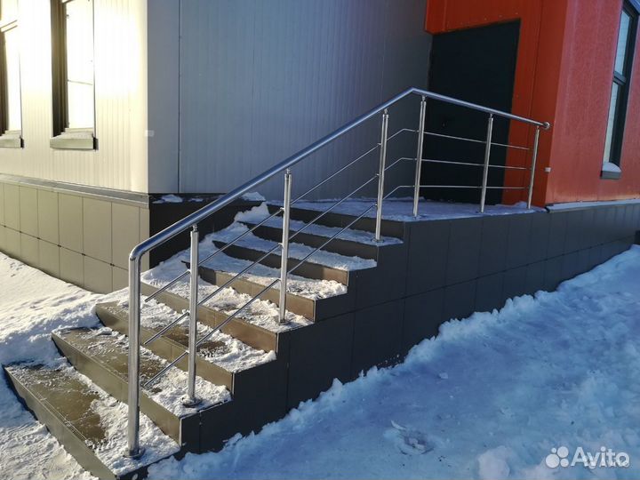Стеклянные перила