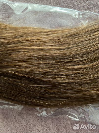 Хвост на заколках