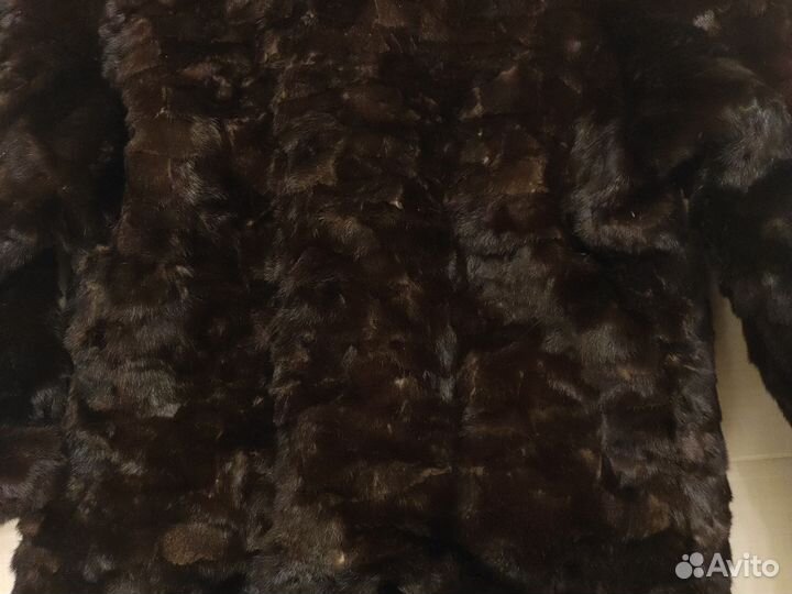 Полушубок кусочки норки