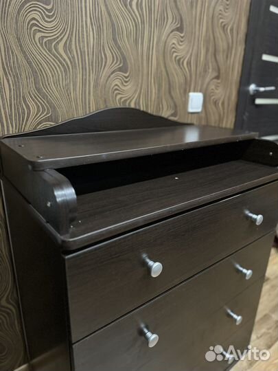 Пеленальный комод венге