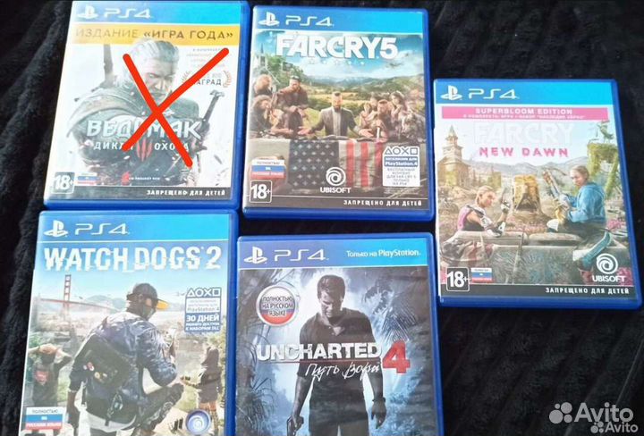 Игры для приставки ps4 Ведьмак