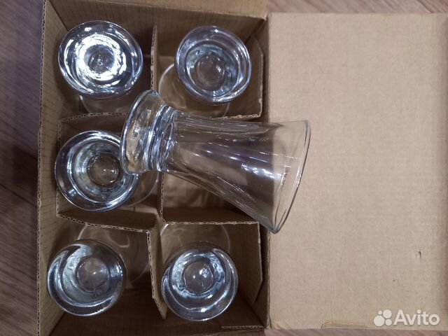 Набор рюмок новый