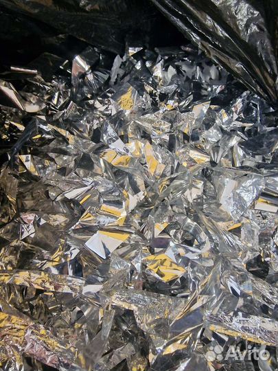 Бумага для серебряной дискотеки и бумажного шоу