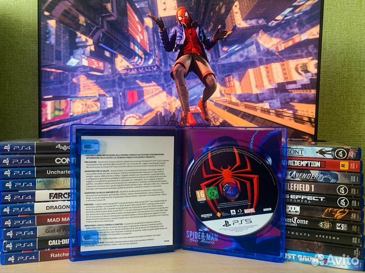 Человек Паук: Майлз Моралес игра на ps5