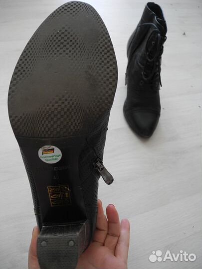 Ботильоны демисезонные (Вестфалика, натур.кожа)