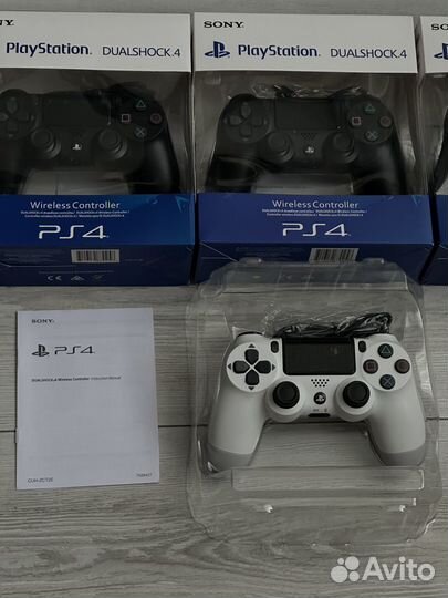 Новые беспроводные геймпады DualShock на Sony PS4