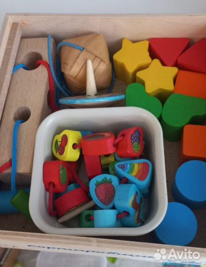 Деревянные игрушки для самых маленьких