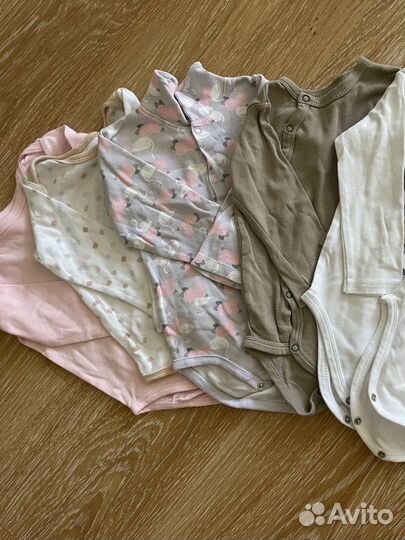 Боди для девочки пакетом