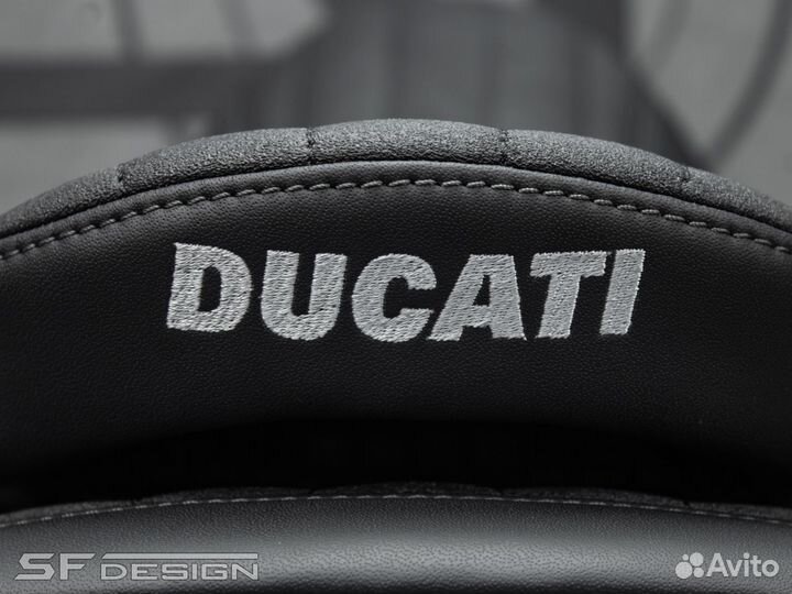 Сиденье Ducati X Diavel S Gray Assistant Black Pro