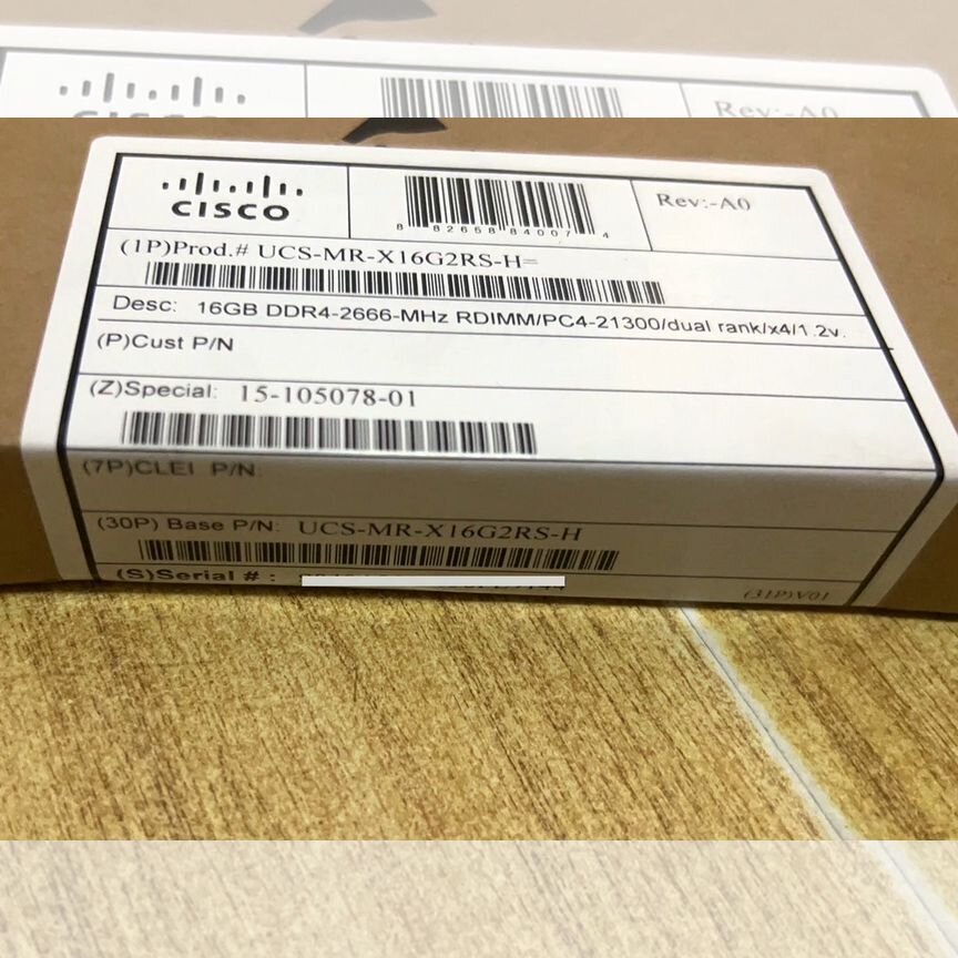 [UCS-MR-X16G2RS-H] Модуль Памяти Cisco Ucs-Mr-X16g2rs-H
