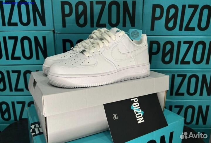 Кроссовки Nike air force 1 белые оригинал