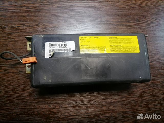 Подушка безопасности в торпедо бмв 7 е38