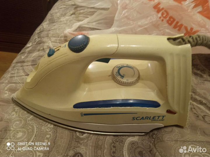 Утюги Rowenta и Scarlet бу