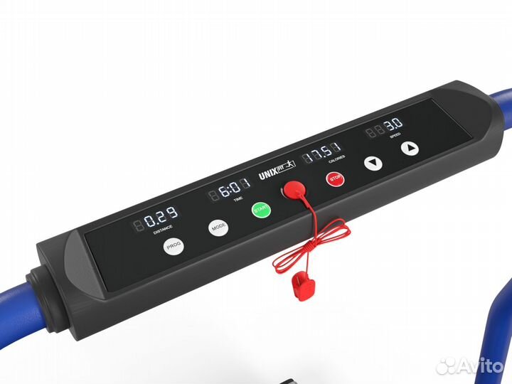 Беговая дорожка Unix Fit R-300C Blue