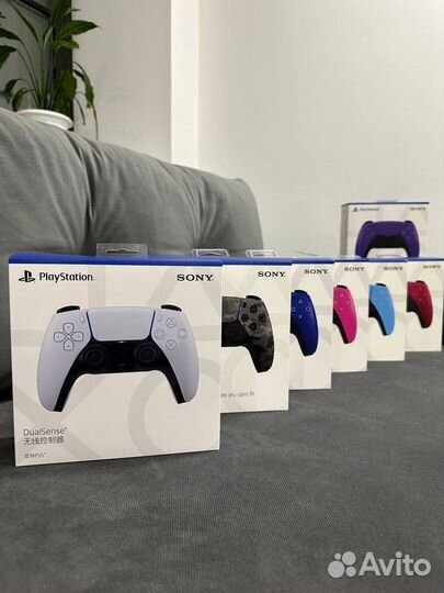 Геймпад DualSense для PS5 новые и бу, все цвета