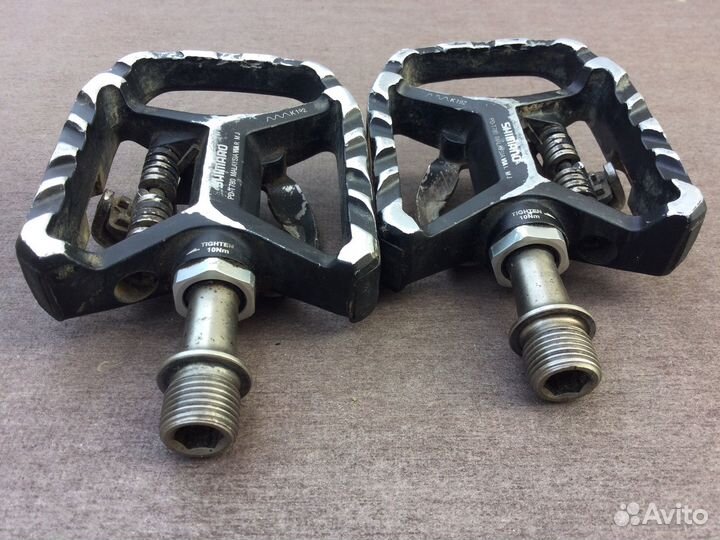 Педали контактные Shimano XT PD-T780 гибридные