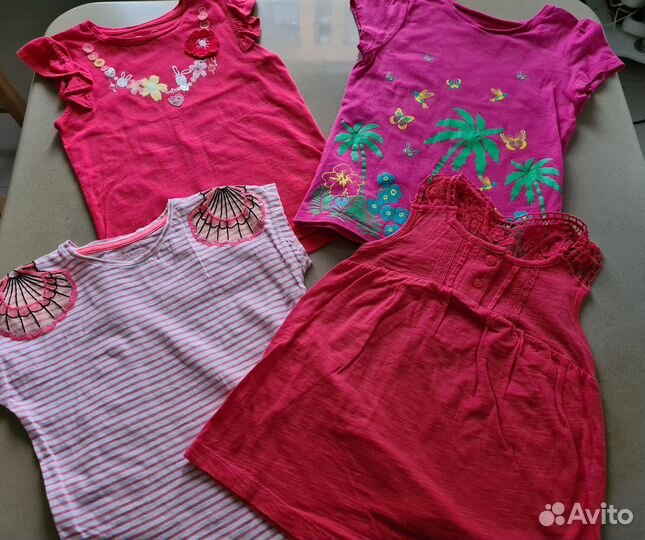 Футболки Mothercare на 4 - 5 - 6 лет